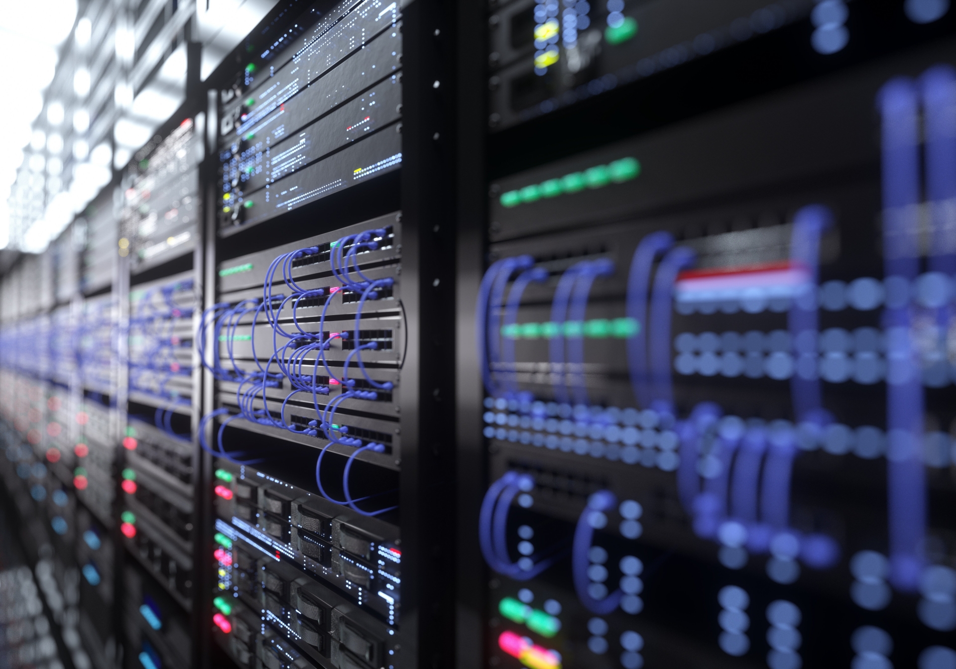 Server room background